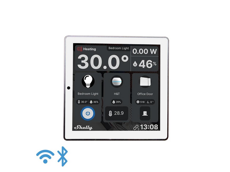 Shelly Wall Display - Android -  WLAN - White