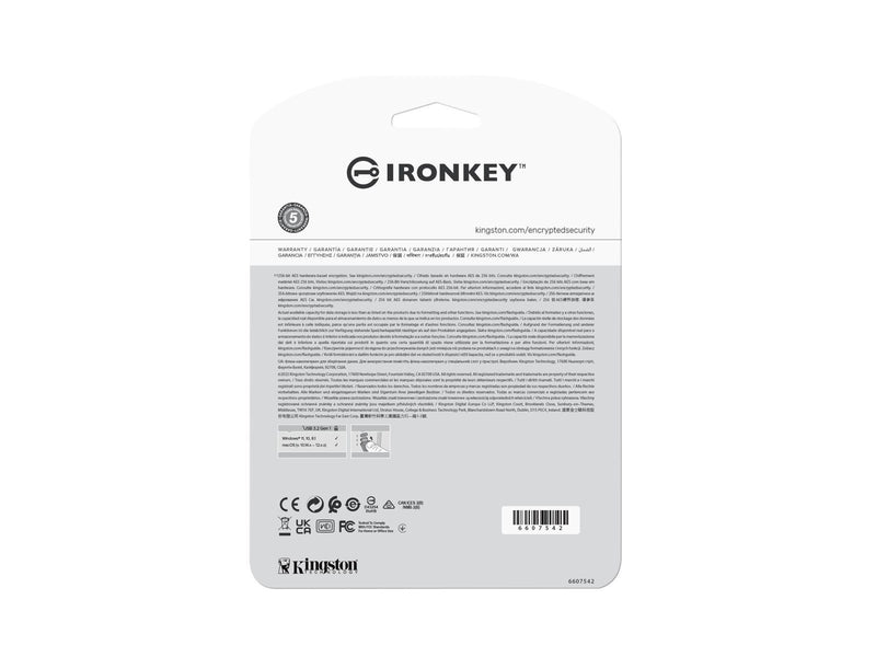 Kingston IronKey Vault Privacy 50 - 512GB - USB-Stick