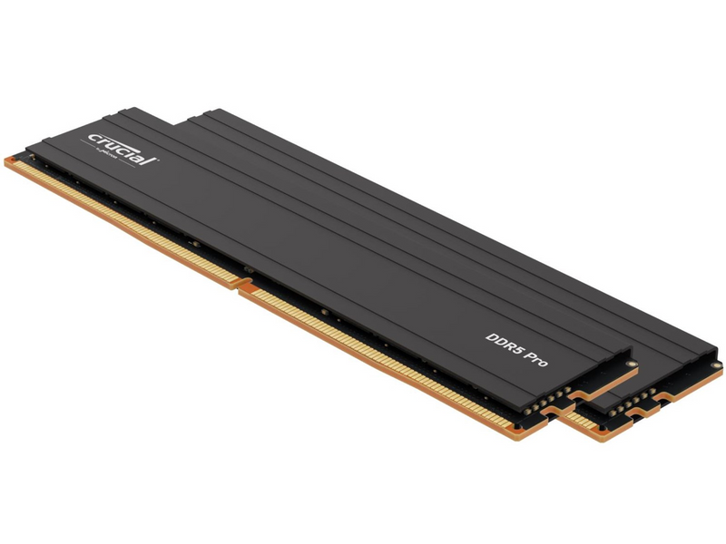 Crucial PRO DDR5-6000 - 48GB - CL48 - Dual Channel (2 pcs) - AMD EXPO & Intel XMP - Schwarz