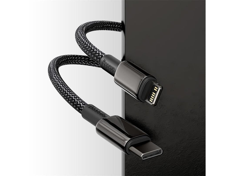 Baseus Tungsten Gold Cable Type-C to iP PD 20W 1m (black)