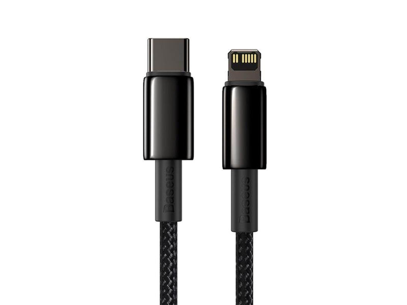 Baseus Tungsten Gold Cable Type-C to iP PD 20W 1m (black)