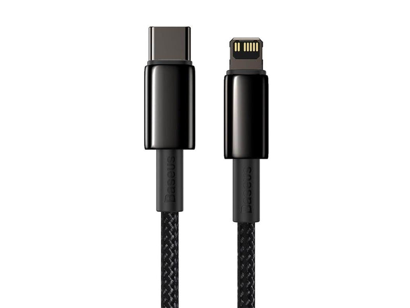 Baseus Tungsten Gold Cable Type-C to iP PD 20W 2m (black)