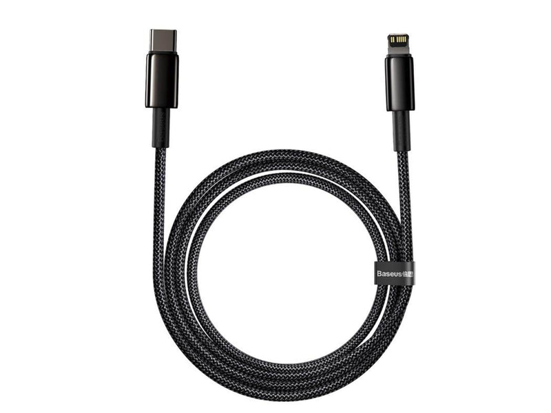 Baseus Tungsten Gold Cable Type-C to iP PD 20W 2m (black)