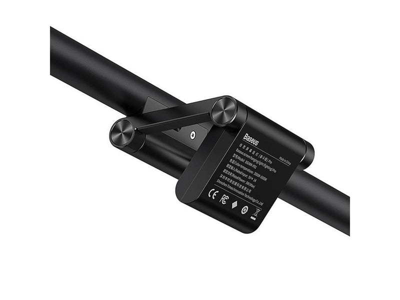 Baseus i-wok Pro series USB stepless dimming screen hanging light (fighting) Black