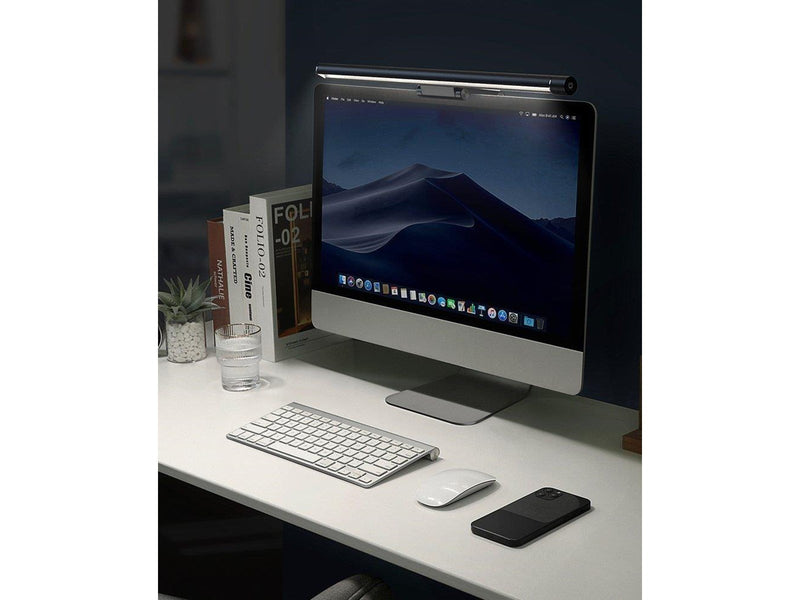 Baseus i-wok Pro series USB stepless dimming screen hanging light (fighting) Black