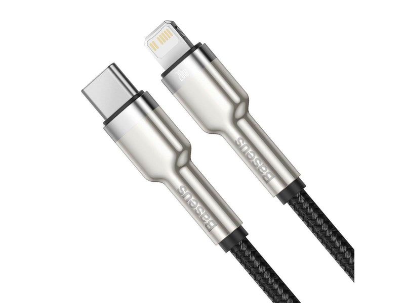 Baseus USB-C cable for Lightning  Cafule PD 20W 1m (black)