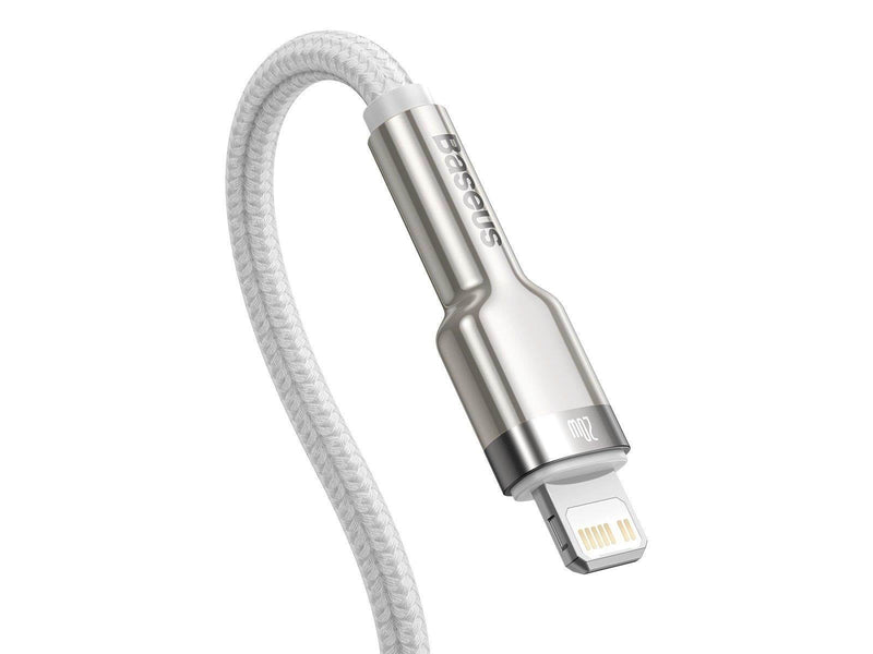 Baseus USB-C cable for Lightning  Cafule PD 20W 2m (white)