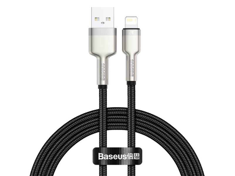 Baseus USB cable for Lightning  Cafule 2.4A 1m (black)