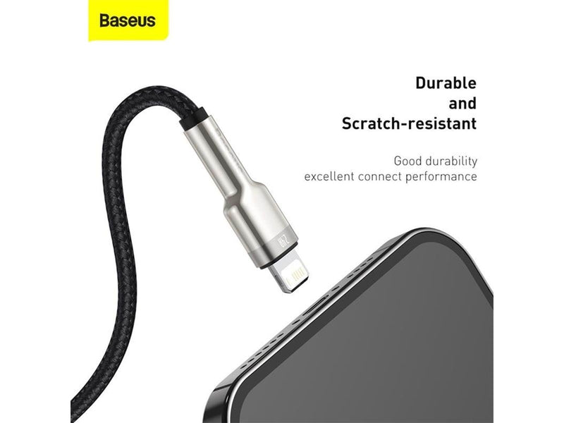 Baseus USB cable for Lightning  Cafule 2.4A 1m (black)
