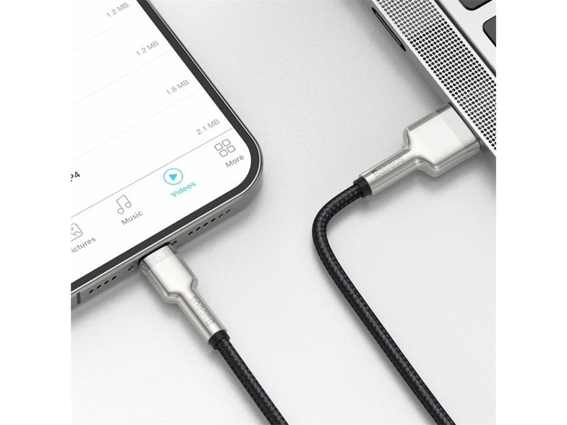 Baseus USB cable for Lightning  Cafule 2.4A 2m (black)