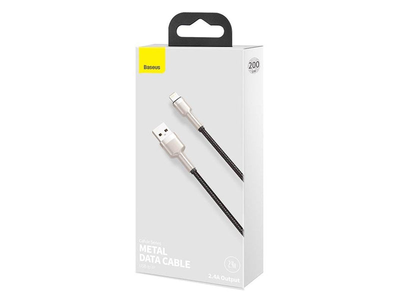 Baseus USB cable for Lightning  Cafule 2.4A 2m (black)