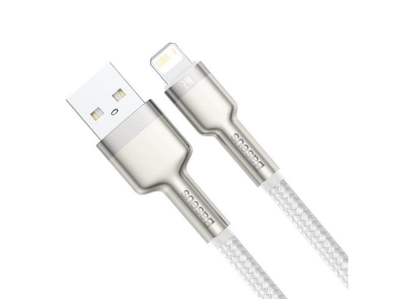Baseus USB cable for Lightning  Cafule 2.4A 2m (white)