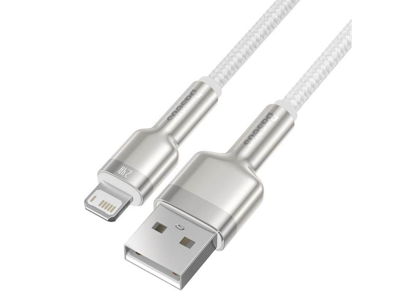 Baseus USB cable for Lightning  Cafule 2.4A 2m (white)