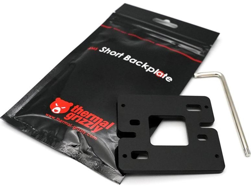 Thermal Grizzly AM5 Short Backplate Black - CPU-Montagehalterungen