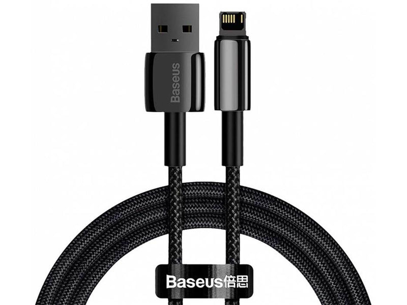 Baseus Tungsten Gold Cable USB to iP 2.4A 1m (black)