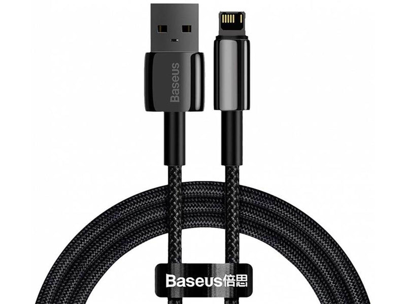 Baseus Tungsten Gold Cable USB to iP 2.4A 1m (black)