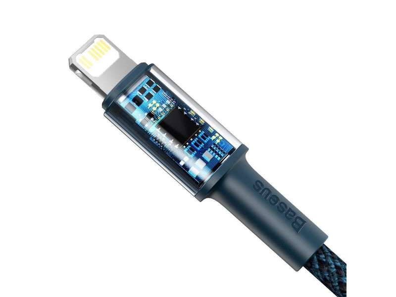 Baseus High Density Braided Cable Type-C to Lightning PD 20W 2m (blue)