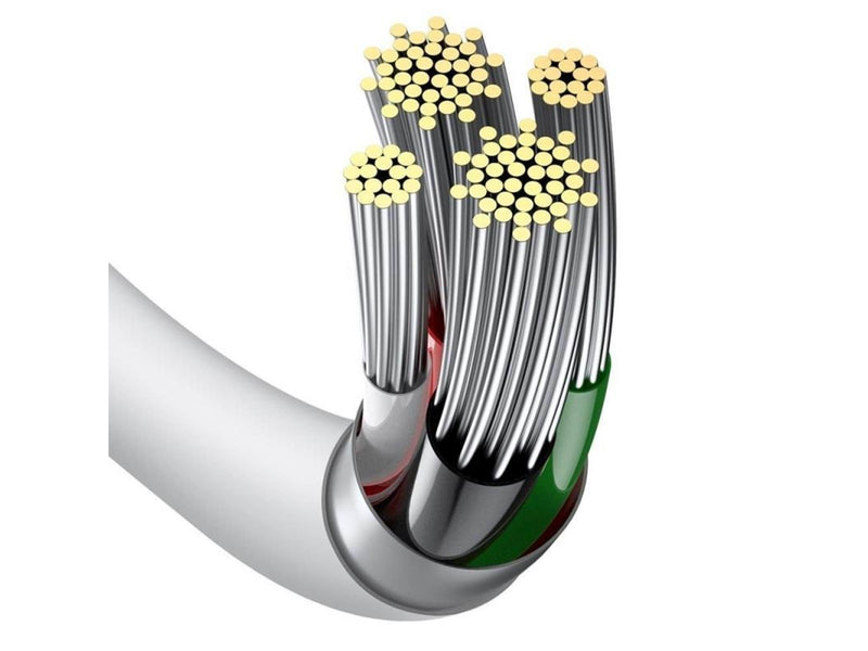 Baseus Superior Series Cable USB to Lightning 2.4A 0.25m (white)