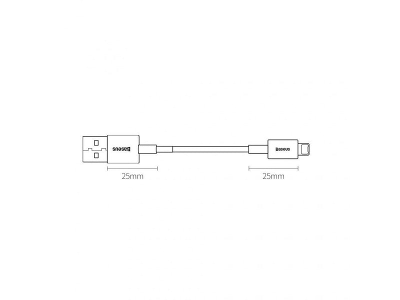 Baseus Superior Series Cable USB to iP 2.4A 2m (white)