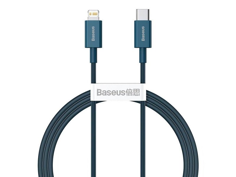 Baseus Superior Series Cable USB-C to iP 20W PD 1m (blue)