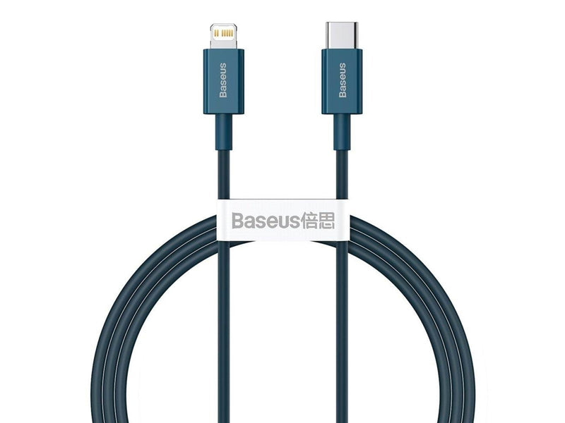 Baseus Superior Series Cable USB-C to iP 20W PD 1m (blue)