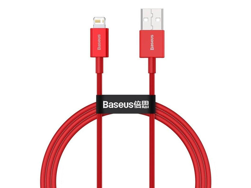 Baseus Superior Series Cable USB to iP 2.4A 1m (red)