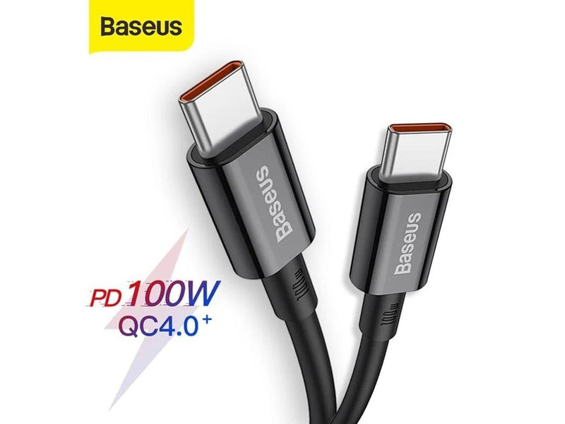 Baseus Superior Series Cable USB-C to USB-C 100W 1m (black)