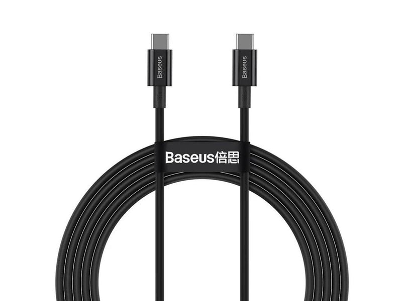 Baseus Superior Series Cable USB-C to USB-C 100W 1m (black)