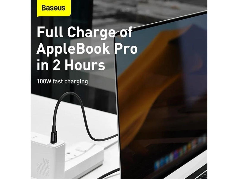 Baseus Superior Series Cable USB-C to USB-C 100W 1m (black)