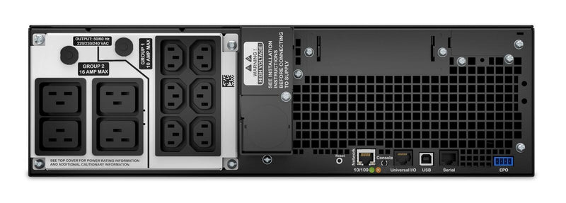 APC Smart-UPS SRT 5000VA mit 6 Jahren Garantie, 230 V (SRT5KRMXLI-6W)