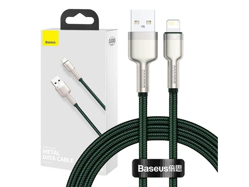 Baseus USB cable for Lightning  Cafule 2.4A 1m (green)