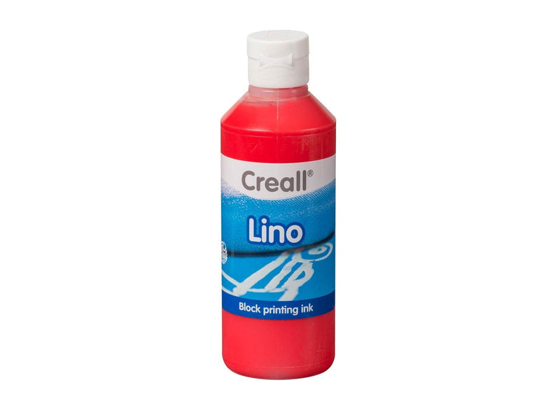 Creall Lino Blockprint Paint Light Red 250ml