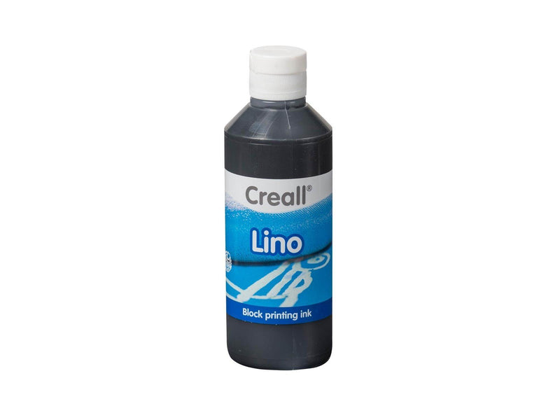Creall Lino Blockprint Paint Black 250ml
