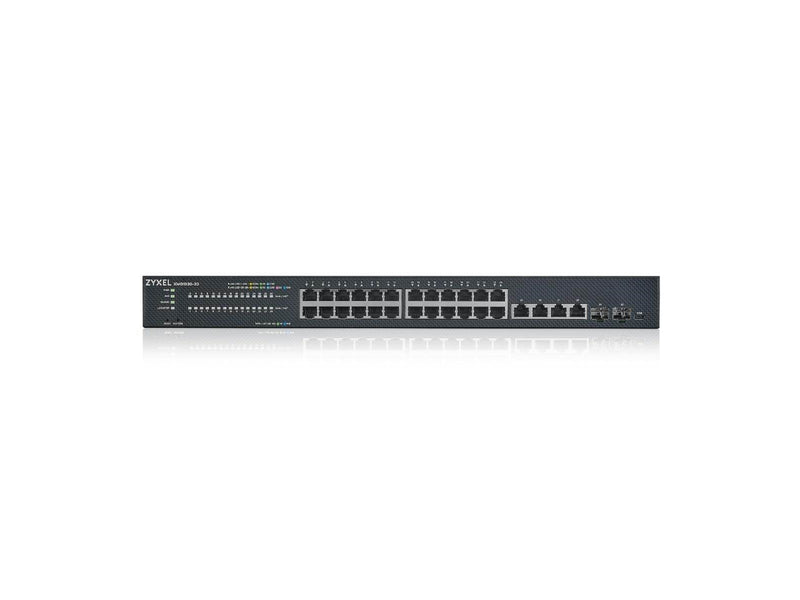 ZyXEL XMG1930-30 24-port 2.5G Multi-Gig Lite-L3 Smart Managed Switch with 6 10G Uplinks
