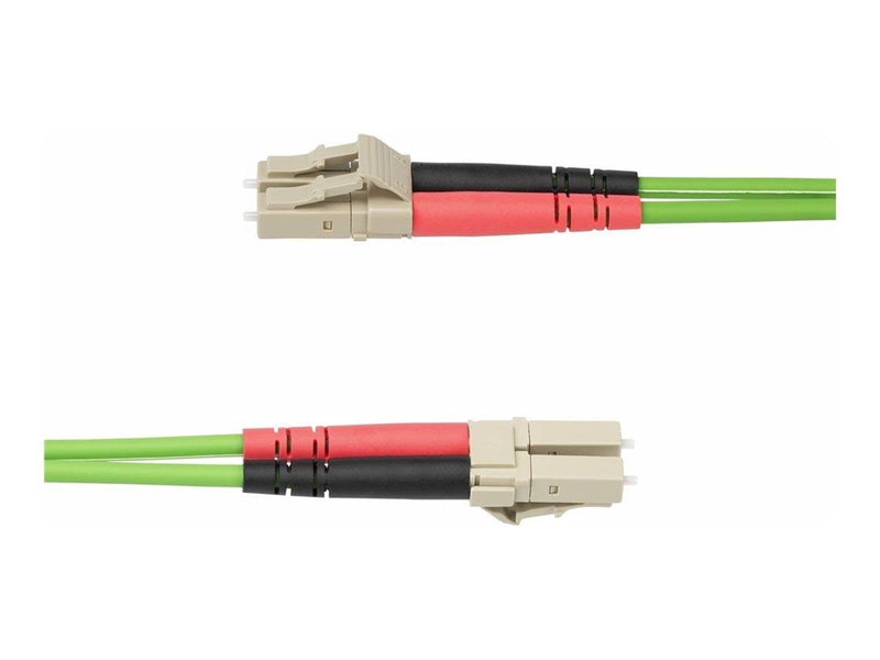 StarTech.com 1m (3ft) LC to LC (UPC) OM5 Multimode Fiber Optic Cable - patch cable - 1 m - green - Grün - 1 meter