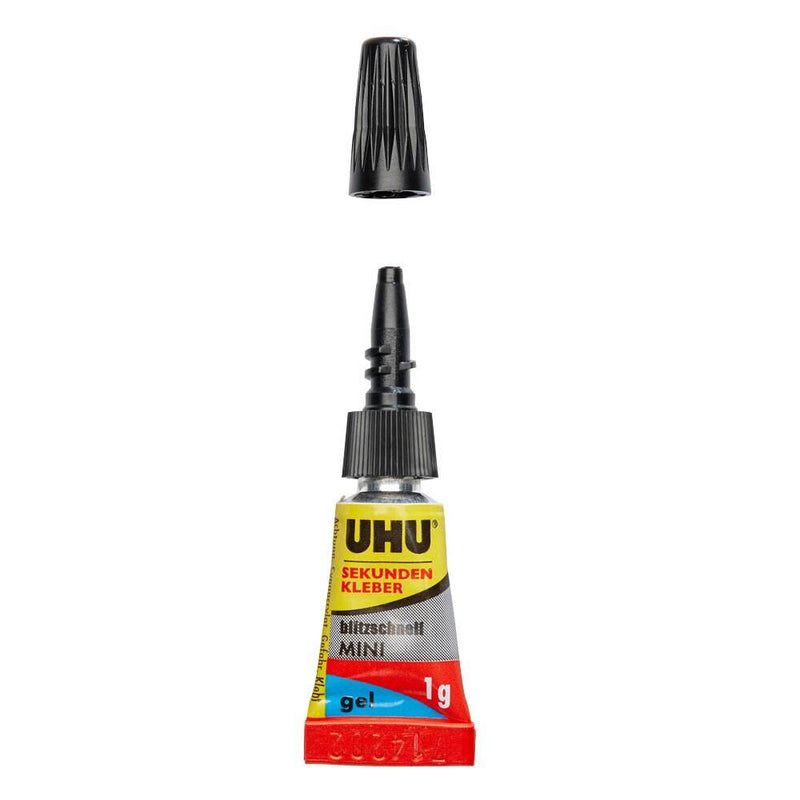 UHU blitzschnell MINIS gel Sekundenkleber 3x 1,0 g
