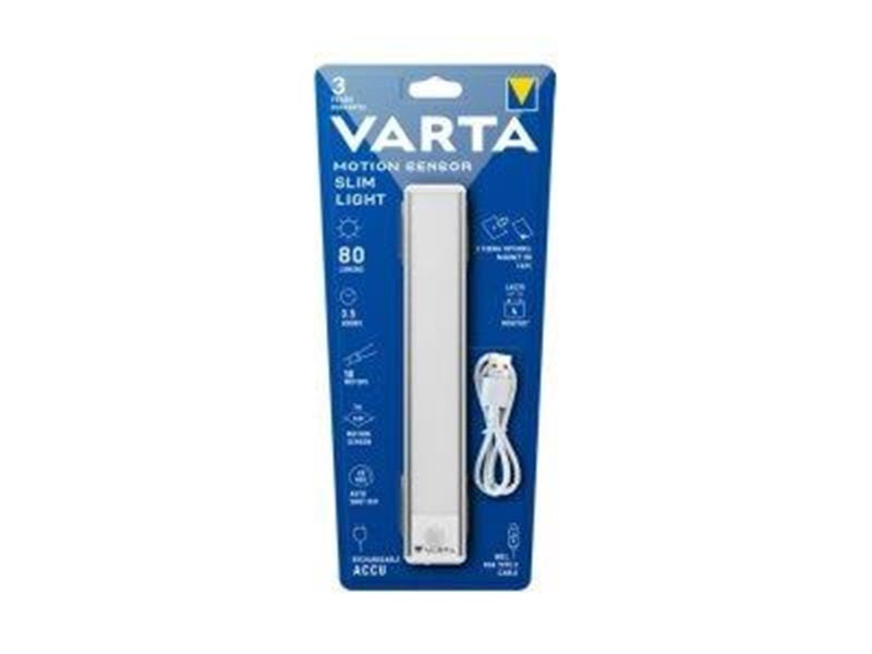 VARTA Slim - motion sensor light - LED - warm white light