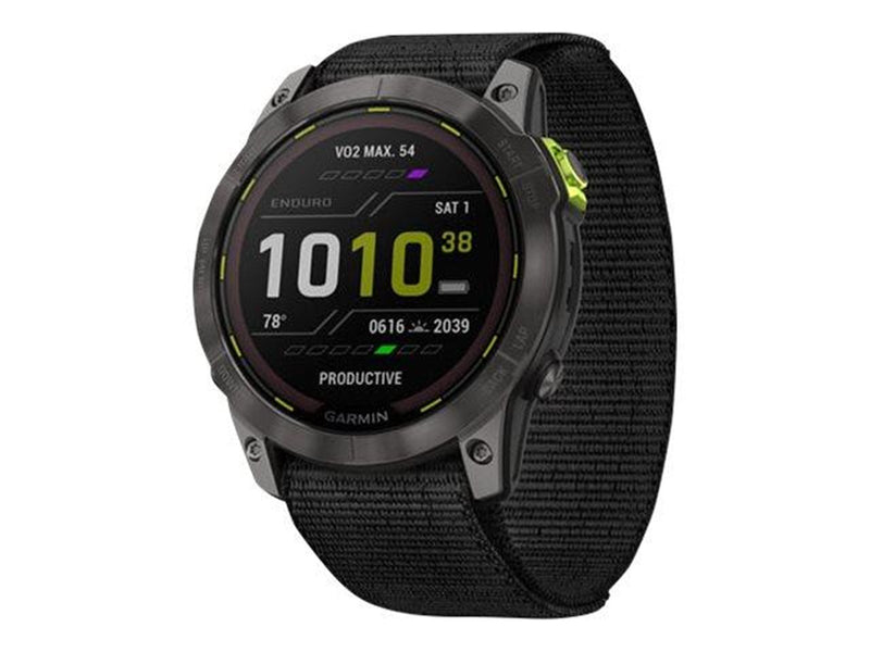Garmin Enduro 2 Yes sport watch with strap - black - 32 GB