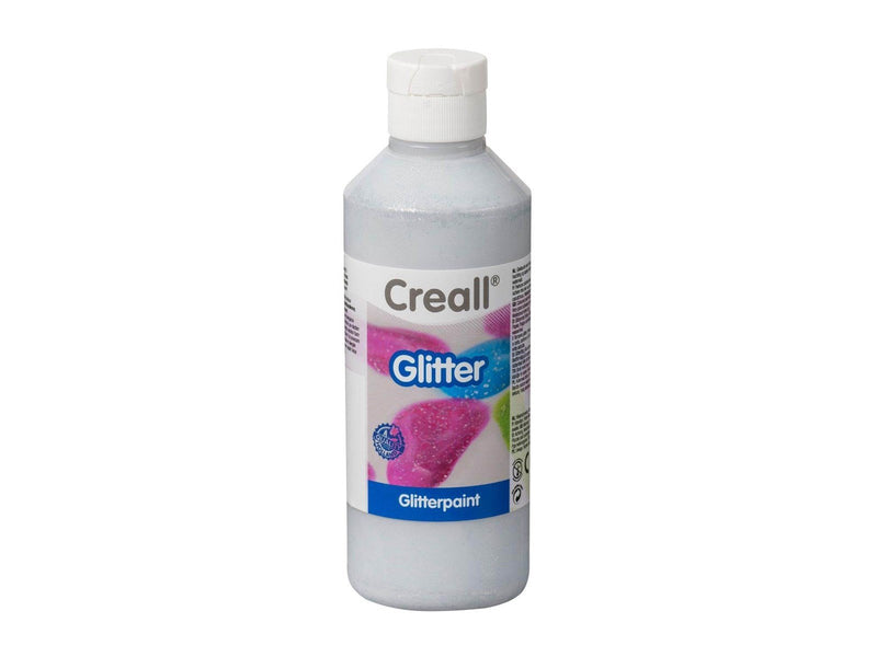 Creall Glitter Paint Silver 250ml