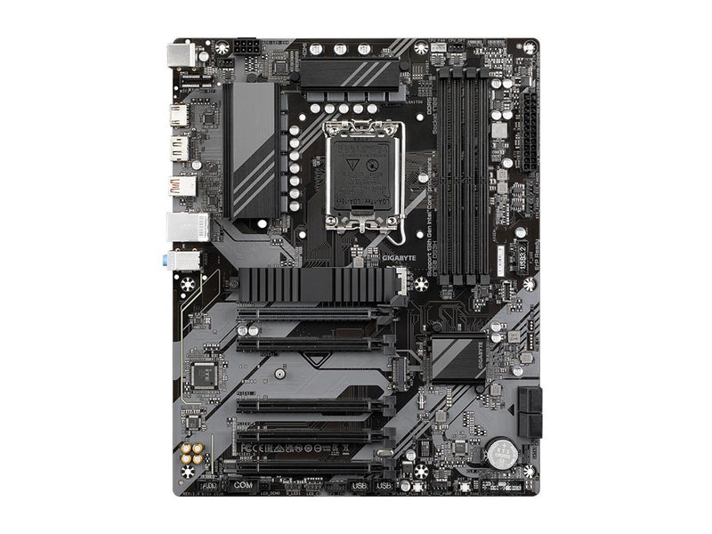 GIGABYTE B760 DS3H Mainboard - Intel B760 - Intel LGA1700 socket - DDR5 RAM - ATX