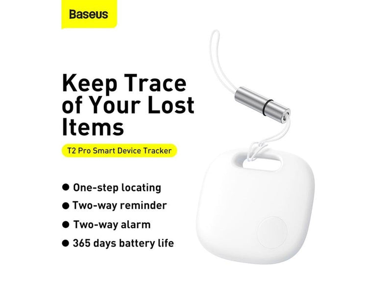 Baseus Intelligent T2 Pro anti-loss device (white)