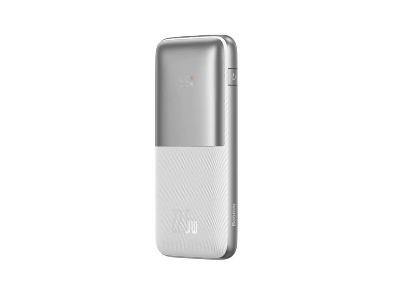 Baseus Bipow Pro 10000mAh 2xUSB USB-C 22.5W (white) Powerbank (Akku) - Weiß - 10000 mAh