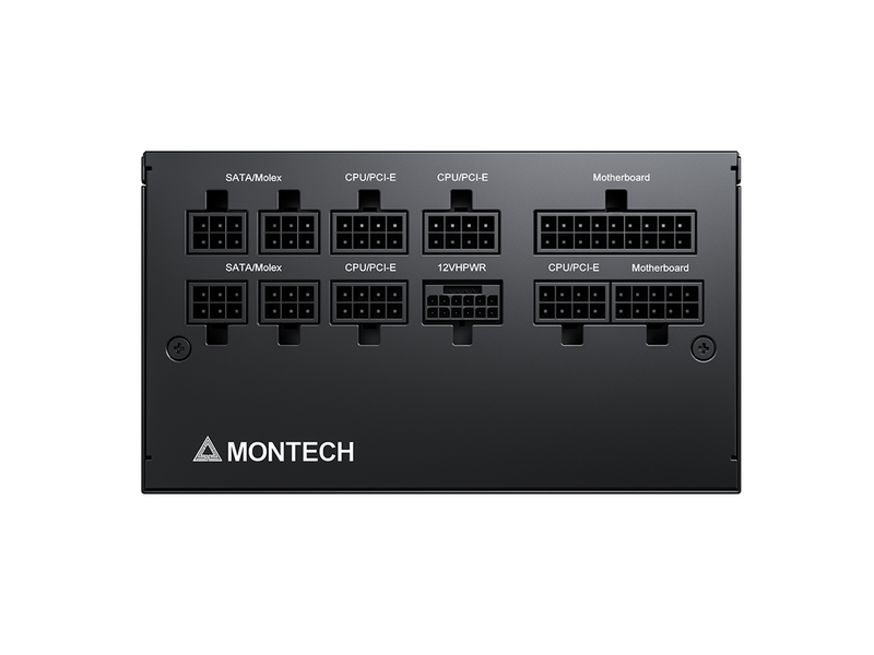 Montech Century Gold G5 850W Netzteile - 850 Watt - 120 mm - ATX 3.0 - 80 Plus Gold zertifiziert