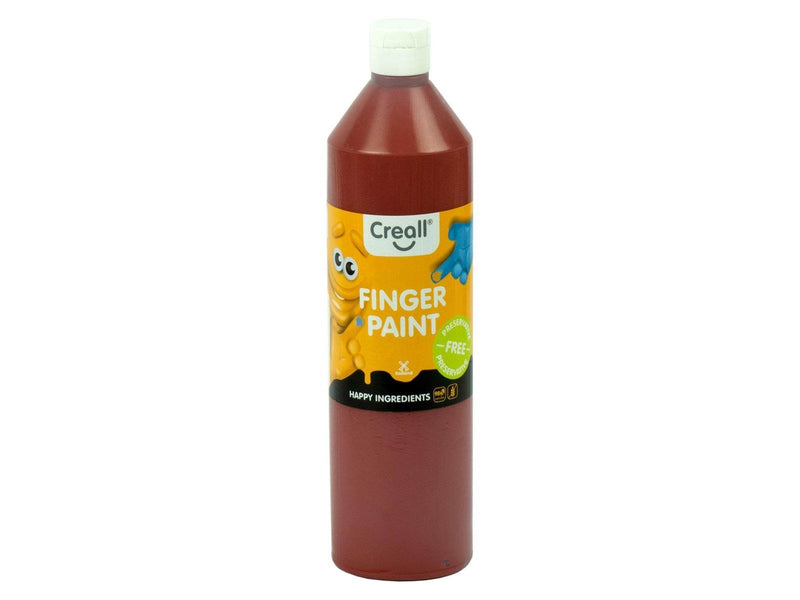 Creall Finger Paint Preservative Free Brown 750ml