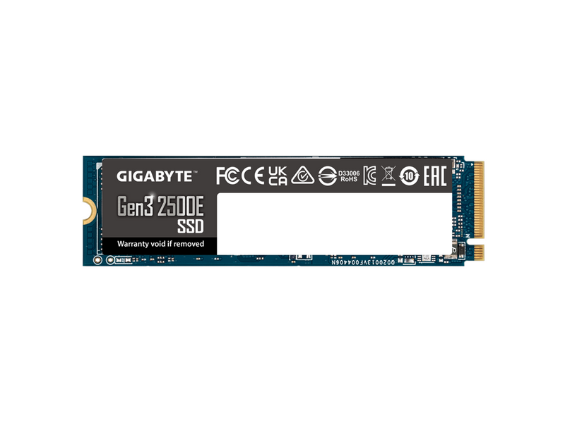 GIGABYTE Gen3 2500E SSD - 2TB - PCIe 3.0 - M.2 2280