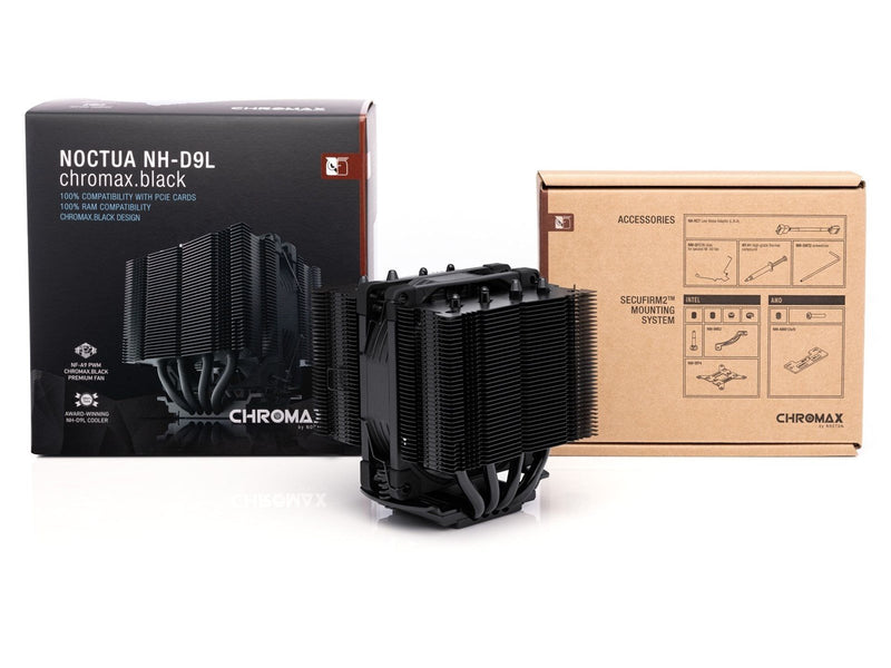 Noctua NH-D9L chromax.black - CPU-Luftkühler - Max 23 dBA