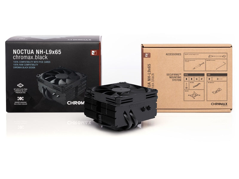 Noctua NH-L9x65 chromax.black - CPU-Luftkühler - Max 24 dBA