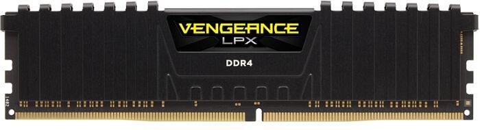 Corsair Vengeance LPX schwarz DIMM Kit 16GB, DDR4-2666, CL16-18-18-35