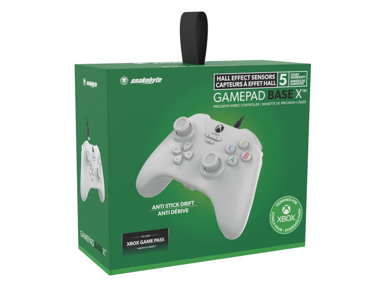 Snakebyte Base X - White - Wired Controller - Microsoft Xbox Series S