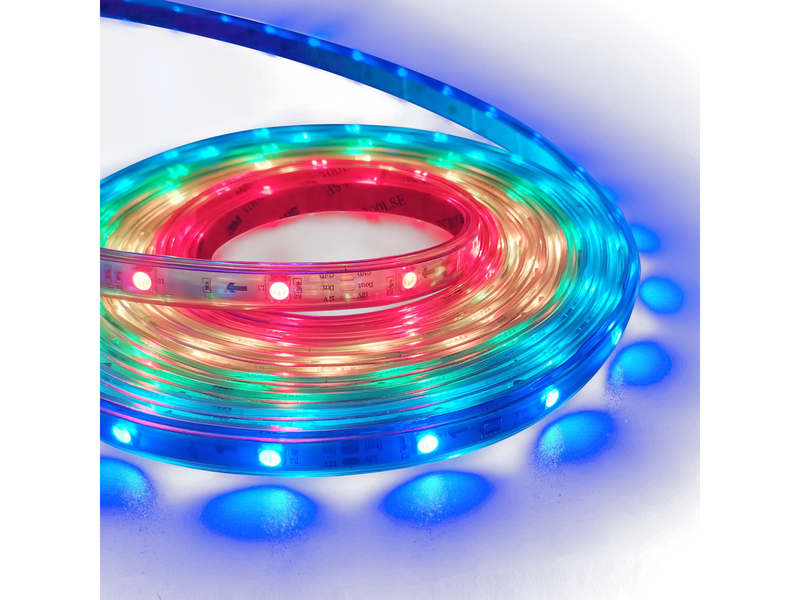 Deltaco Smart-LED-Streifen für den Außenbereich, RGB, 10 m (2 x 5 m)